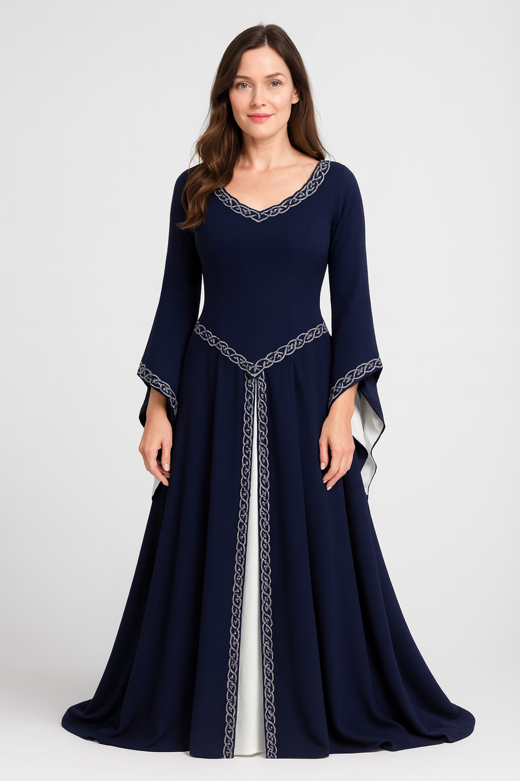 Robe Gothique Vintage Noire – Halloween