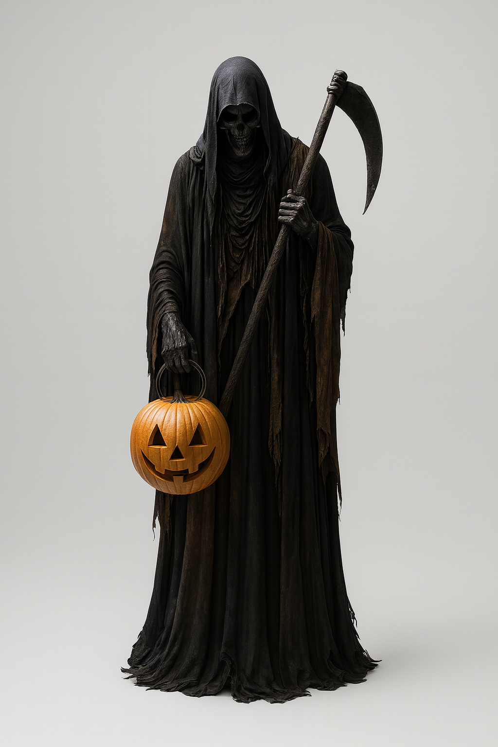 Décoration 2D Citrouille & Homme Suspendu – Halloween