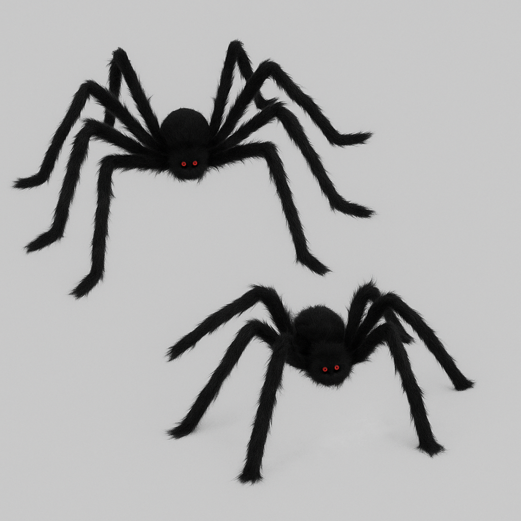 Araignée Géante Noire – Décoration Halloween