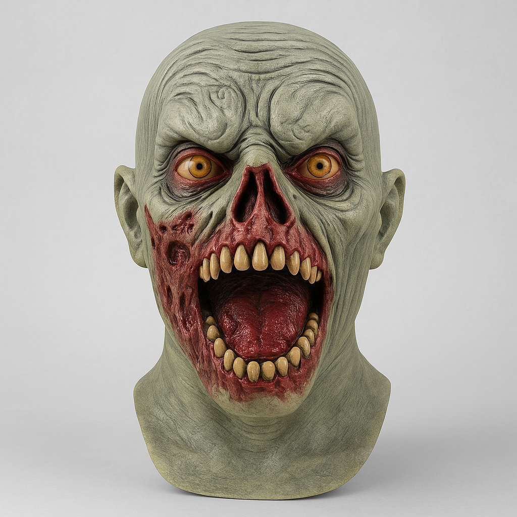 Masque Zombie en Latex – Halloween