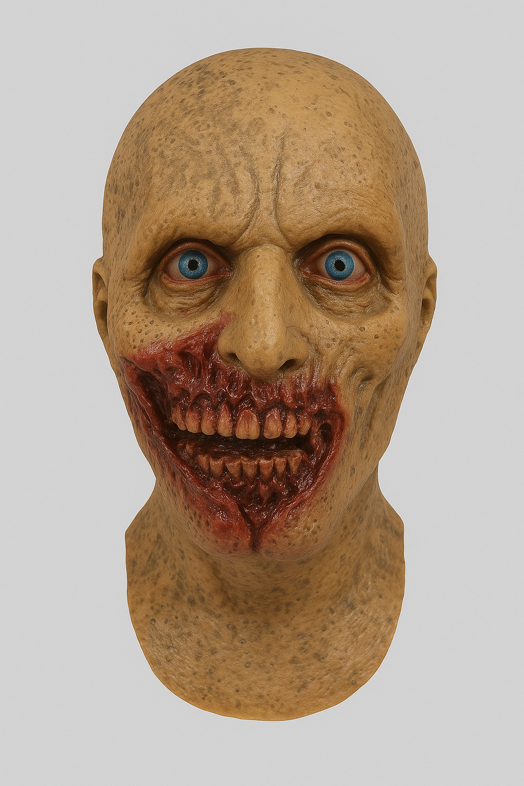Masque Fantôme avec Coiffe Crâne – Halloween