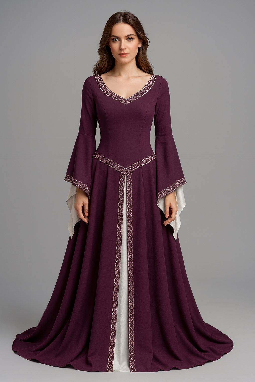 Robe Gothique Vintage Noire – Halloween