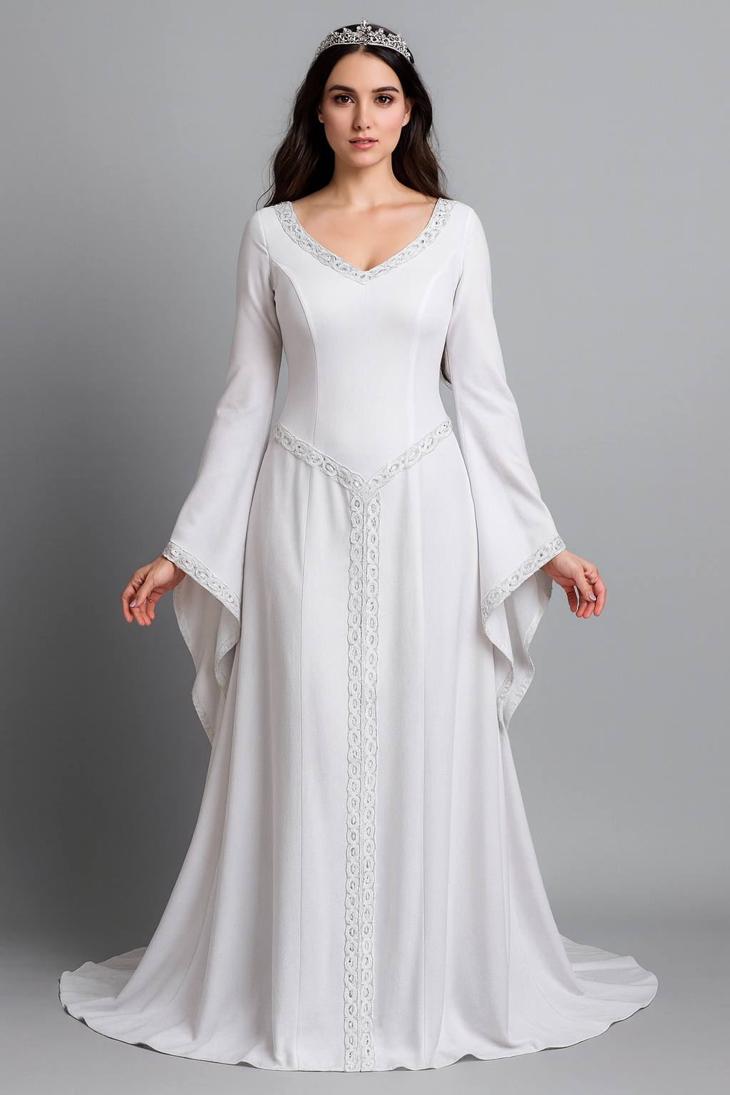 Robe Gothique Vintage Noire – Halloween