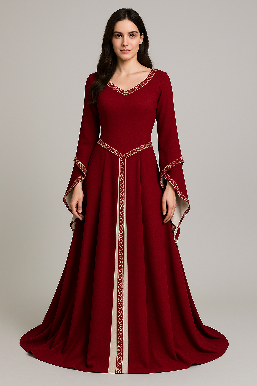 Robe Gothique Vintage Noire – Halloween