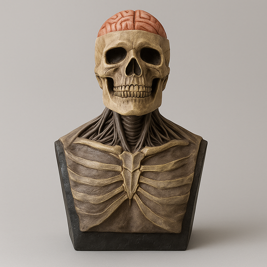 Masque Crâne en Latex avec Tête de Mort – Halloween