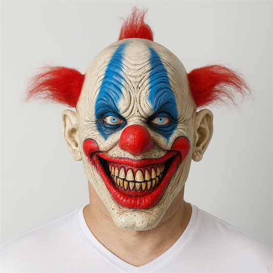 Masque de Clown en Latex Effrayant