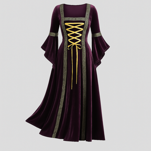 Robe d’Halloween pour Femme – Vampire, Sorcière, Gothique Vintage